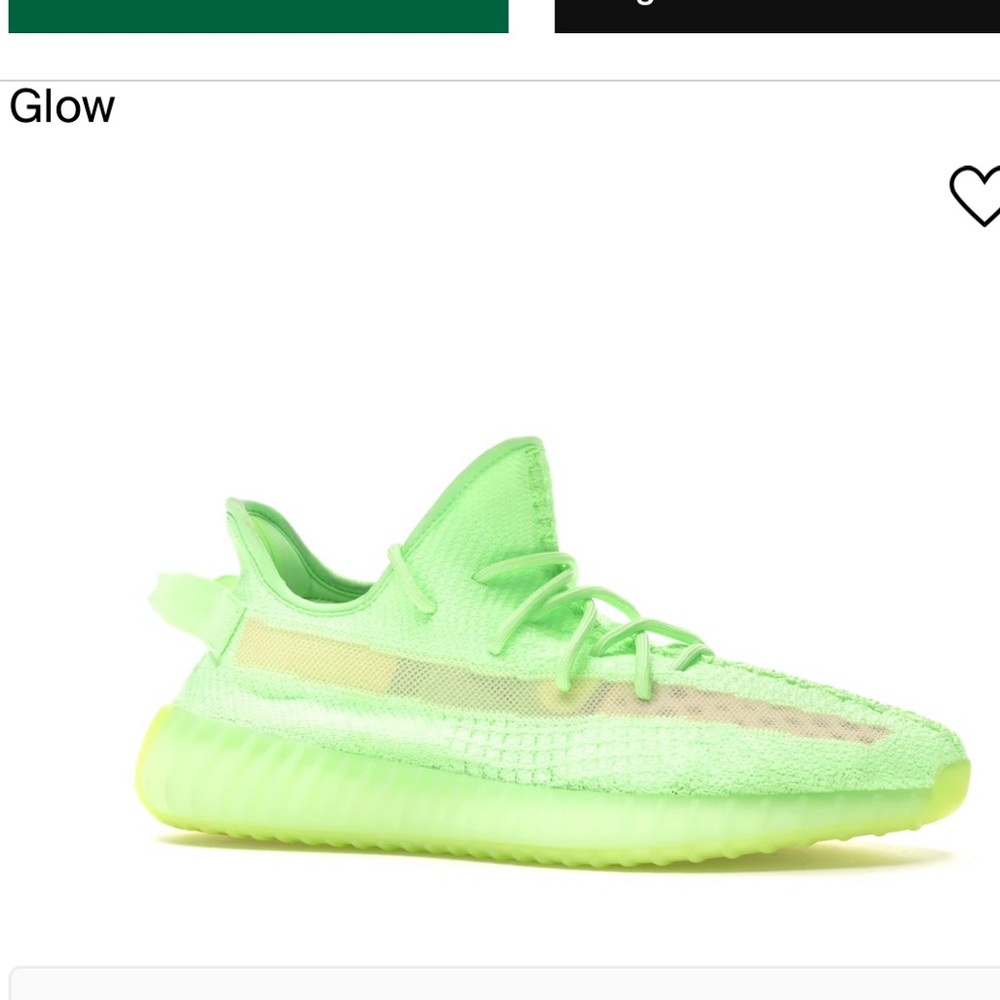 Adidas X Yeezy 350 V2 Glow sneakers